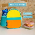 thumbnail image 4 of Wildkin Kids Insulated Clip-in Lunch Box for Boys & Girls, BPA-Free, Clips in to Pack-it-all Backpack (Risk Taker Orange), 4 of 8