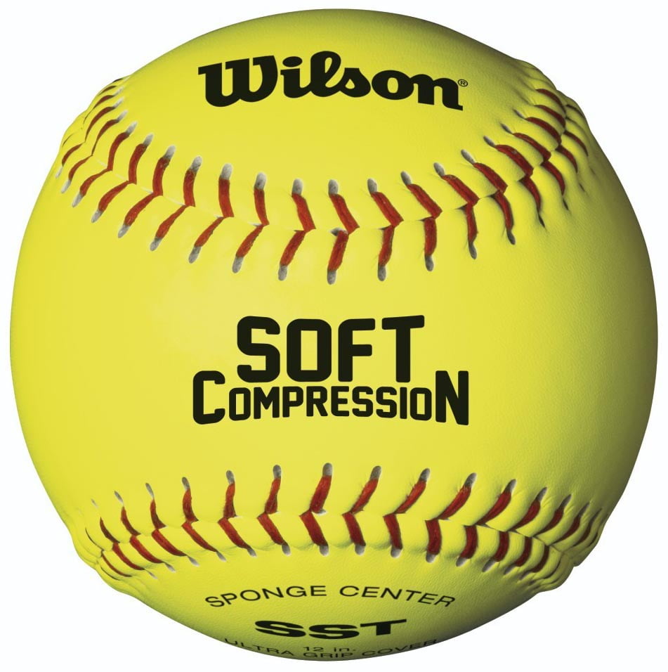 (12 pack) Wilson 12" Soft Compression Softballs