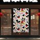 thumbnail image 4 of Cortina de puerta de Mickey Mouse, cortina opaca para puerta de 34 x 57 pulgadas, cortina divisoria de privacidad para decoración del hogar, dormitorio, cocina, 2 paneles, 4 of 6