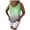 Green, variant on Spring Tops for Women Tank Tops for Women Women's Casual Loose Gradient Love Print V-Neck Sleeveless Tank Tops