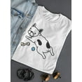 thumbnail image 3 of French Bulldog With Toys T-Shirt Women -Image by Shutterstock, Female XX-Large, 3 of 4