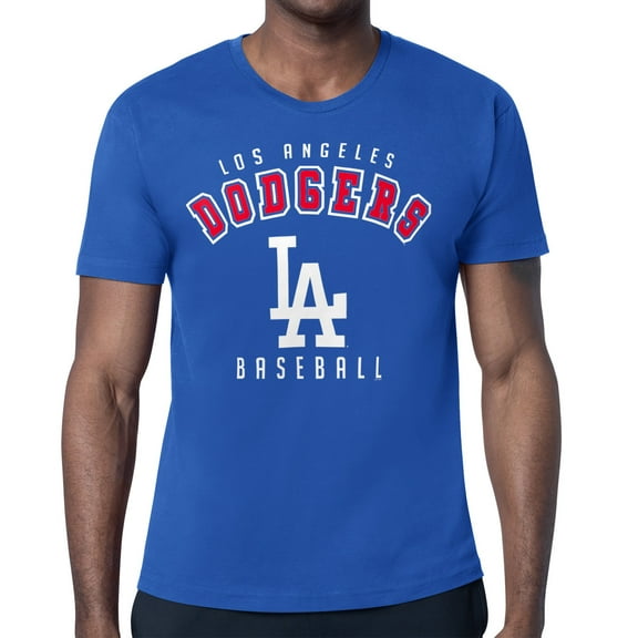 Men's Starter Royal Los Angeles Dodgers Team Logo T-Shirt