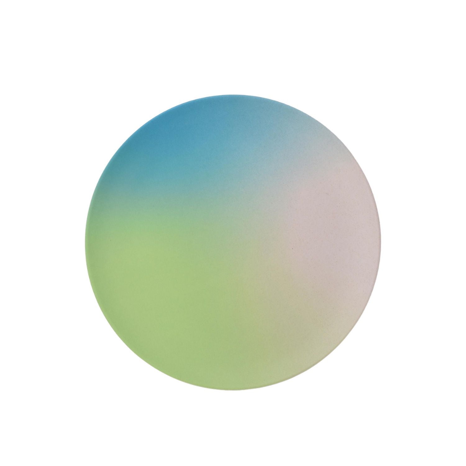 Mainstays Tie Dye Samb Bamboo Melamine Dinner Plate Assorted Colour, 10in 1pc