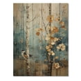 thumbnail image 3 of Designart "Birch Woods captivate Forest III" Floral Print on Natural Pine Wood, 3 of 5