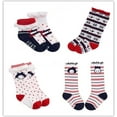 thumbnail image 2 of Lian LifeStyle Baby Girl's 1 Pair Non Slip Cotton Socks for All Seasons 1Y-3Y, 2 of 2