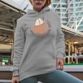 thumbnail image 2 of Pumpkin Spice and Everything Nice with Autumn or Fall Latte Cup Art Merch Gift, Heather Grey Hooded Sweatshirt or Hoodie, 2XL, 2 of 5