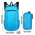 thumbnail image 3 of JingChun School and Hiking Backpack, Waterproof and Wear-resistant Lightweight Backpack Packable,Outdoor Travel Camping Daypack Foldable Back To School Supplies Sale, 3 of 5