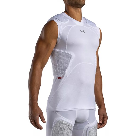 Under Armour Gameday Armour Pro 5-Pad Top White LG