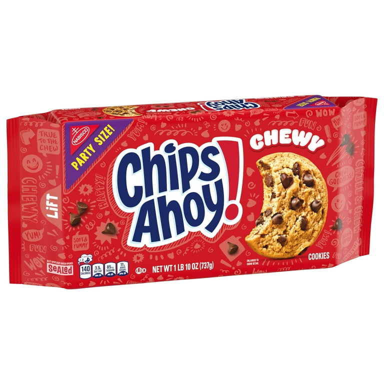 cookie Benton's Mini Chewy Chocolate Chips Cookies, 12 pouches