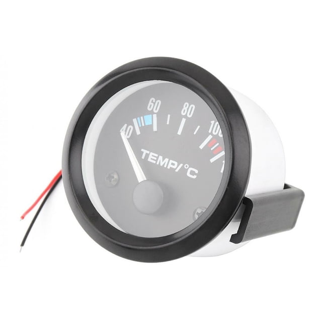 Scienceny Medidor de temperatura del agua, calibre Universal, suministros de piezas eléctricas para automóviles, adaptador, accesorios, Sensor Vehículos, repuestos y accesorios Mis