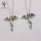 thumbnail image 3 of Sunny Punk Men Glow In The Dark Dragon Sword Pendant Chain Necklace, 3 of 5