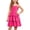 T38 Red, variant on Glisme Girls Dress Solid Color Sleeveless Halter Summer Cozy Soft Toddler Kids Girls Dresses Size 5-6 Years Beige