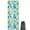 LightGreen Cartoon Dinosaurs-3, variant on LightGreen Cartoon Dinosaurs Pattern Hot Yoga Mat Towel Non Slip for Hot Yoga - Quick-Drying Yoga Mat Cover with 4 Corner Pockets with Travel Bag - Hot Yoga Towel Non Slip 70"x26"
