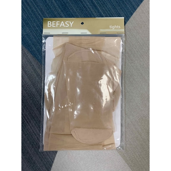 BEFASY tights Sheer and Comfortable, for Everyday Wear, Nude Color
