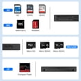 thumbnail image 3 of Lector de tarjetas SD SmartQ 4 en 1 USB C USB 3.0 de doble conector, 3 of 7