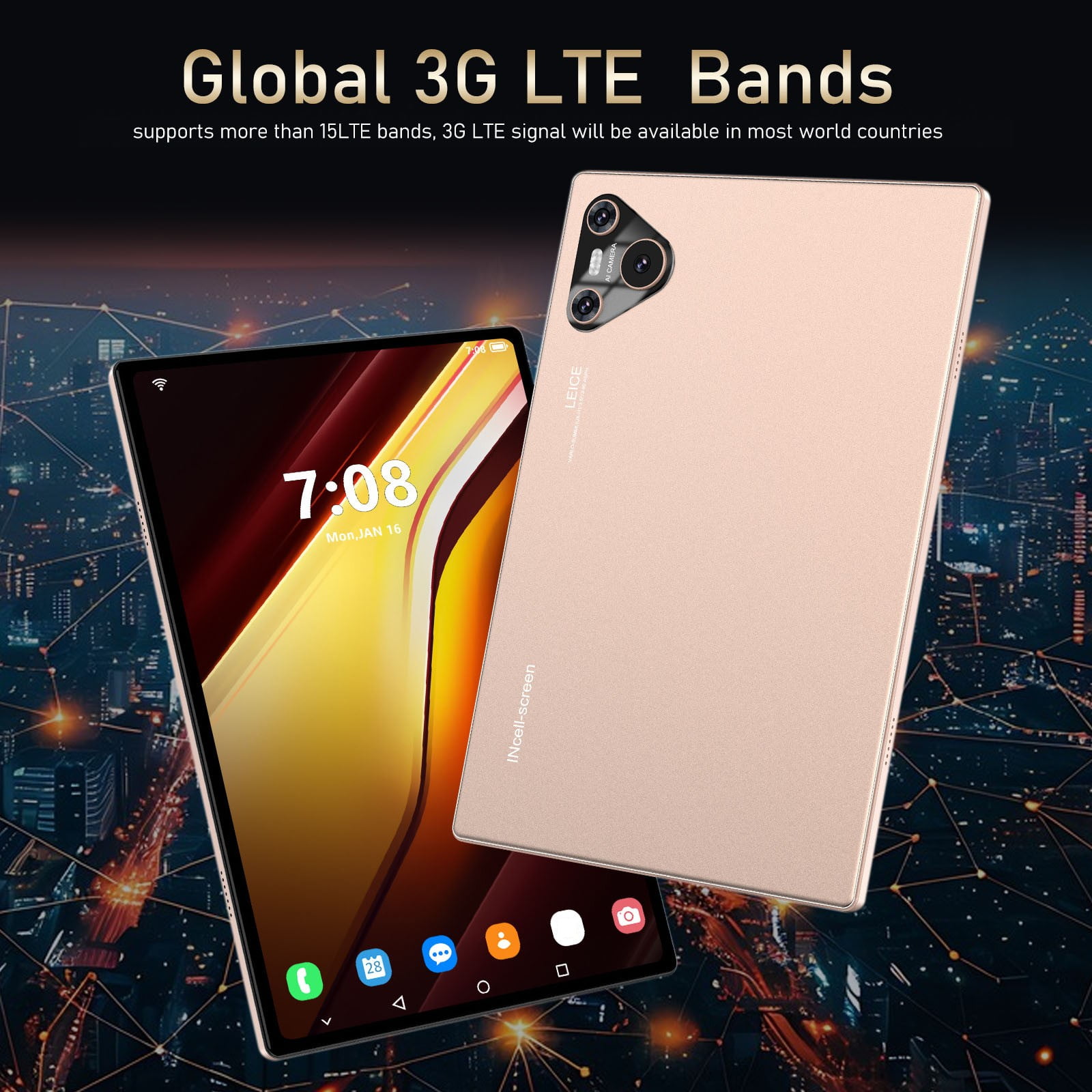 Tablets on Sale Clearance, Hwkond 10.1-inch High-definition Eye Protection Screen 2+16GB Tablet Android 10 Supports 128GB Card Tablet