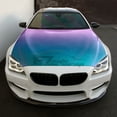thumbnail image 6 of Premium High Gloss Metallic Chameleon Purple Blue Sticker Decal Car Vinyl Wrap 60"x60", 6 of 9