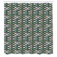 thumbnail image 3 of Ambesonne Underwater Shower Curtain, Fish with Blots on Skin, 69"Wx84"L, Charcoal Grey Multicolor, 3 of 5
