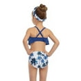 thumbnail image 5 of Matching Family Swimsuits Ruffle Bathing Suits for Women Girl Men Boy Swim Trunks Print Swimwear, 5 of 6