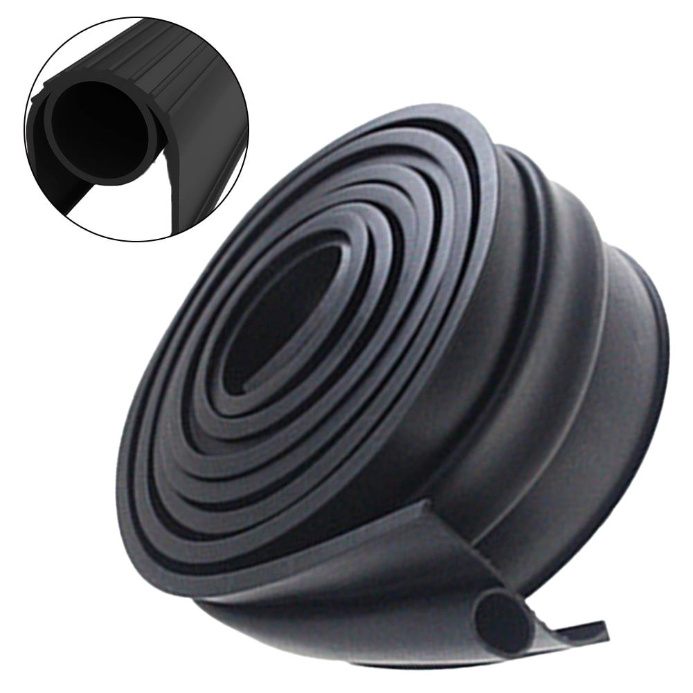 Whatever You Like-Garage Door Bottom Seal Strip 3M Rubber Weather Stripping for Wind & Rain Protection, Waterproof Weatherproofing for Sectional & Rolling Doors, Easy Installation"}