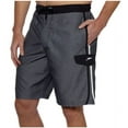 thumbnail image 3 of SPEEDO Men's E-Board Swim Trunks (Heather Grey (White/Black), Medium), 3 of 4