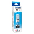 thumbnail image 2 of Botella de tinta Epson T512 EcoTank de ultra alta capacidad cian x2, 2 of 4