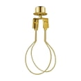 thumbnail image 2 of A Lamp Holder Wire Lamp Light Bulb Clip Adapter With Hat Knob Finial Silicone Levelers Heat Lampshade Adapter, 2 of 2
