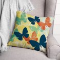 thumbnail image 3 of Creative Products Butterfly Print Indoor/Outdoor Throw Pillow - 16x16, 3 of 3