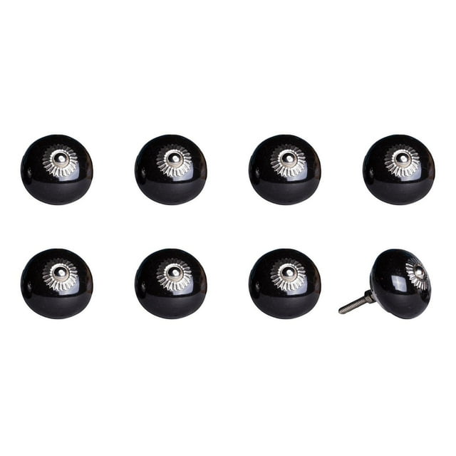 KNOB-IT VINTAGE HANDPAINTED CERAMIC KNOBS (8 Pack) K000001
