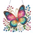 thumbnail image 1 of Diy Art Pendse Kit Acrílico Forma Especial Mariposa 5d Diamantes Puntos Colgantes, 1 of 9