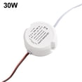 thumbnail image 3 of Transformateur LED 12V/24V 30W Mini pour Anneau AC à DC Alimentation IP66, 3 of 9