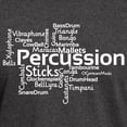 thumbnail image 3 of CafePress - Percussion T Shirt - Men's Classic Graphic Cotton T-Shirt, 3 of 4