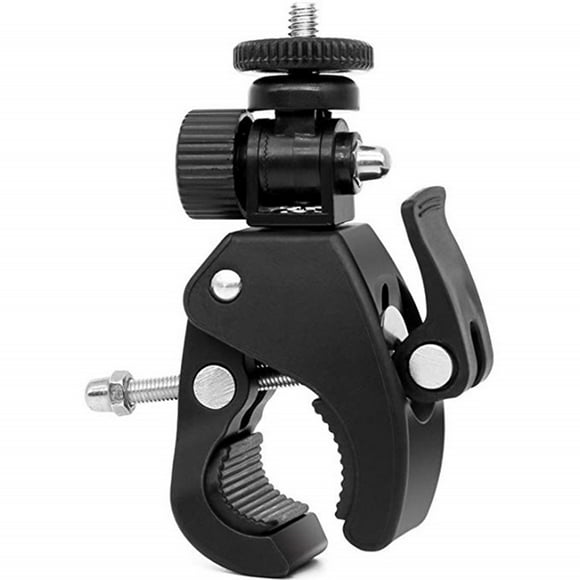 Bike Front Bar Handlebar Camera Clamp Support Mount Replacement For Gopro Hero7/6/5/4/3 Camera
