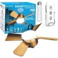 thumbnail image 1 of Ventilador de Techo Bell + Howell Bronce con Luces LED y Control Remoto, 1 of 7
