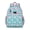Pink-86, variant on Adorable Pig Students Backpack Watercolor Farm Animal Print with Cute Cartoon Pig and Abstract Floral Pattern