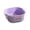 Purple, variant on Double-Layer Plastic Colander, Large Capacity Food Strainer, Fruits Vegetables Washing Draining Basket, Detachable and Stackable Multi-Layer Strainer Bowl, Easy to Clean for Kitchen, 1Pc,Green