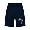 thumbnail image 5 of Men's Athletic Shorts Quick Dry Loose-Fit Lightweight Running Workout Gym Shorts with Pockets Navy S, 5 of 6