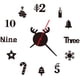 thumbnail image 2 of Xihbxyly Reloj de Pared Sin Marco, Efecto Espejo 3D Diy, Decoración Creativa para El Hogar y La Oficina, Fácil de Instalar, Esfera de Acero Inoxidable, Multiusos, Idea de Regalo Única, 80 Cm de Diáme, 2 of 2