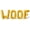 Gold, variant on Letter Balloons - WOOF 16" Inch Alphabet Letters Foil Mylar Balloon Dog Birthday Party Banner (Black)