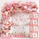 thumbnail image 1 of Decoración para baby shower WHYMEO Girl, rosa y oro rosa, es una niña, 1 of 7
