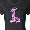 thumbnail image 4 of Inktastic Girl Giraffe Women's T-Shirt, 4 of 5