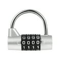 thumbnail image 3 of HEMOTON Keyless Password Combination Lock Student 5.2X5X2CM Silver, 3 of 8
