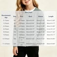 thumbnail image 2 of Rrxhxhs Cardigan for Girls Solid Color Crew Neck Button Front Long Sleeve Loose Casual Sweater Cover Up, 2 of 8
