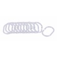 thumbnail image 5 of Clear Plastic Shower Curtain Rings - Set of 12, 5 of 5