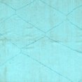thumbnail image 1 of Ahgly Company Indoor Square Solid Light Blue Modern Area Rugs, 5' Square, 1 of 4