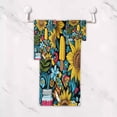 thumbnail image 5 of 3 Piece Bath Towels Set Bath Towel, Hand Towel and Face Towel for Bathroom, Gym, Hotel Vibrant and Colorful Graffiti Patterns, 5 of 8