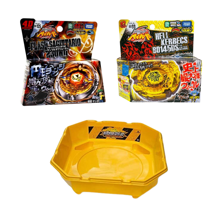 TAKARA TOMY Thermal Lacerta WA130HF Metal Masters Beyblade BB-74