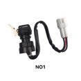 thumbnail image 2 of maskred Ignition Key Switch Motorcycle Wires Scooter Durable Kart Quad Lock Start Small Performance Controller Adapter NO1 NO1, 2 of 6