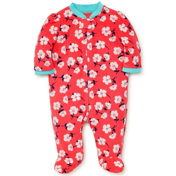 LTM Baby Baby Pajamas Warm Fleece Sleepers Footed Blanket Sleeper