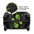 thumbnail image 2 of Hirioo Skulls And Cobwebs for Elasticity Suitcase Cover (No luggage Included) Durable Luggage Protector Fits 18-32 Inch Luggage-Large, 2 of 7